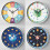 DESIGNICE Wall Clock,Practical Decor Modern Wall Clock,Kids Room Bathroom Clock,Style1,14In 4