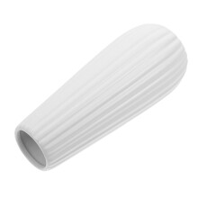 Virágváza matt kerámia váza kis váza 7x21cm fehér