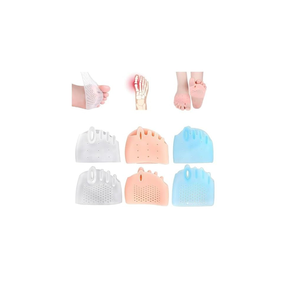 Hyggear Toe Separators for Women & Men, Bunion Corrector & Protectors, 4-Pairs Pads â Compatible with Hyggear