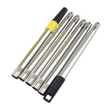 3Pièces Barres Télescopiques Pour Rouleau Polyvalentes Argent