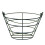 Golf Ball Basket Wire Range Bucket Golfball Container Holder with Handle 1