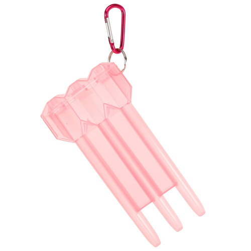 Pink Plastic Dart Storage Case – 17 x 8.5 x 3 cm