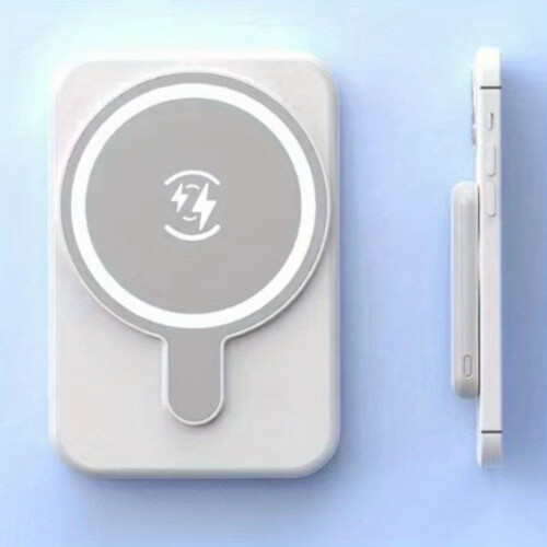 Μαγνητική μπαταρία τροφοδοσίας 10000mAh Μίνι ασύρματος φορτιστής με LED