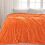 Orange Queen flanellfilt i fleece 1