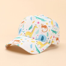 Boné de beisebol infantil para meninos, chapéu de sol infantil ajustável para meninas de 2 a 6 anos, boné de caminhoneiro