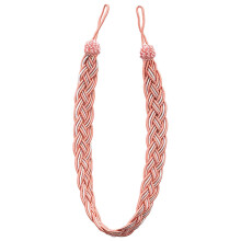 1 paire d'attaches de rideaux, 2 attaches de rideaux à nœud chinois créatif, attaches de rideaux tressées avec précision, attaches en corde.