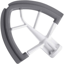 Batteur à bord flexible pour robots de cuisine KitchenAid à tête inclinable 4,5–5 pintes
