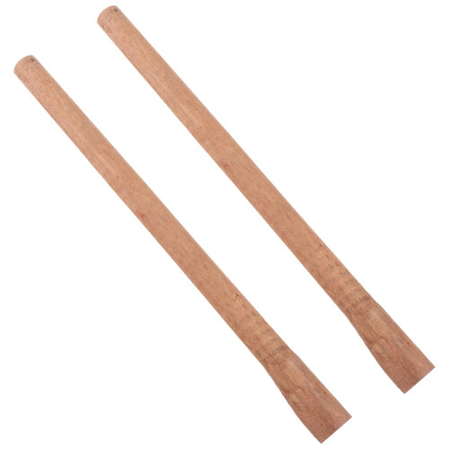 2 Pcs Ax Handle Axe Handle Reasonable Structure Handle Camp Replacement Handle for Hatchet Wood Handle For Axe Chopping