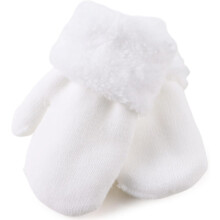 1 par de luvas de lã para bebês e crianças pequenas, luvas quentes de inverno unissex para bebês em clima frio.