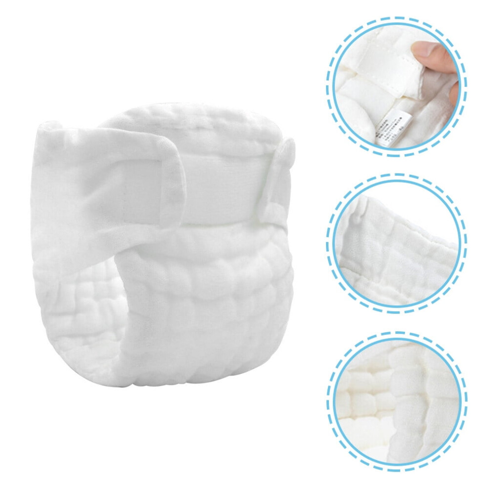 Cotton reusable cloth diaper for babies 5 pcs 19.7x18.1 in
