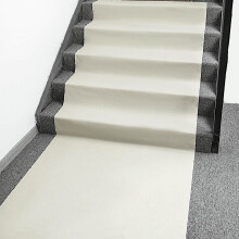 Ivory PVC aisle runner carpet 100 feet
