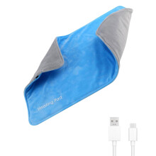 Heated Blanket Electric Throw, USB Heating Pad for Car, Office, Home, Travel – Compatible with USB Power Sources