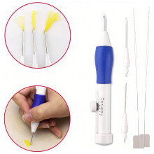 Punch-Needle-Set mit 3 Größen für Stickereien