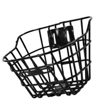 OUNONA Bike Basket Front Kids Elegant Waterproof Black 1Pcs