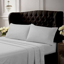 Bettwäsche-Set aus ägyptischer Perkal-Baumwolle, 350 TC, Einzelbett