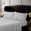 Lakanset i egyptisk bomull, percale, 350TC, dubbel 1