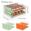 2-Layer Egg Storage for Fridge, 32-Grid PET/PP Egg Holder with Handles, Compatible with Standard Refrigerators 3