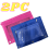 Federmäppchen mit Reißverschluss, transparentes PVC-Canvas, 2er-Pack 1