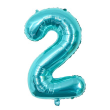 (Number 2) Sprunki Foil Cartoon Balloons Colorful Wedding Festival Birthday Decoration