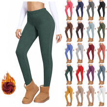 Women's Fleece-Lined High-Waist Thermal Leggings with
