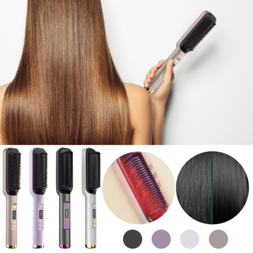 Haarstijlkam met titaniumcoating 2