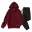 Herr stickad pyjamas – kortärmad rund halsringning & 1