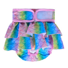 Reusable Dog Diapers for Females – Heat Cycle, Incontinence, Small/Medium/Large Breeds