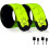 LED Light-Up Slap Wristbands for Night Safety 2PCS 1
