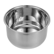 Cuiseur à riz en acier inoxydable, cuve intérieure 4 L