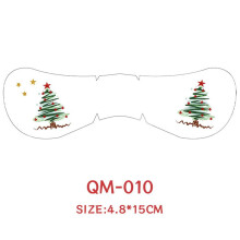 Kerstgezichtstickers voor kinderen, huidvriendelijk, 24 stuks