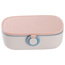 Nähset mit Fingerhut, Garn, Stecknadeln, DIY-Nähbox für Erwachsene, Rosa