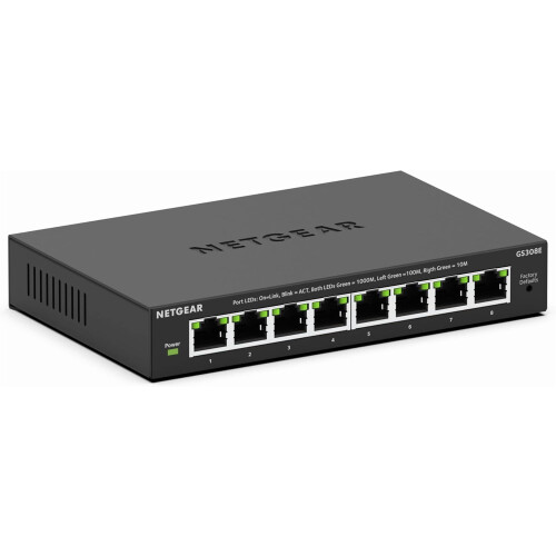 8-θυρών Gigabit Easy Smart Switch GS308E
