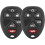 Télécommande de remplacement pour Chevy Suburban/Tahoe 2007-2014, GMC Yukon, Traverse 2012-2017, Escalade 2007-2013 — Compatible avec 1