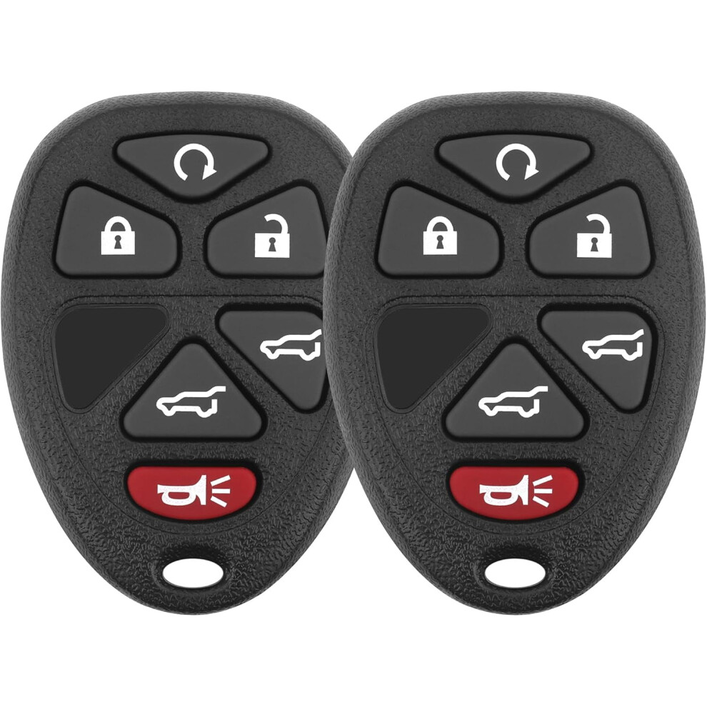 Key Fob Replacement For 2007Â2014 Chevy Suburban/Tahoe, Gmc Yukon, 2012Â2017 Traverse, 2007Â2013 Escalade Â Compatible With Ouc60270/Ouc60221, 9558633785814