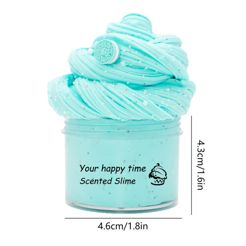 Furry Cloud Slime 70ml med DIY nudeltilbehør 1