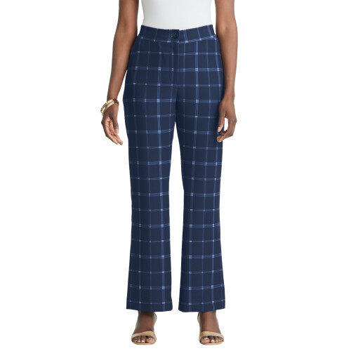 Women's Plus Size Tummy Control Bi-Stretch Bootcut Pant