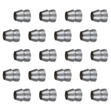 40Pièces Coin D'installation Fer Robuste Pour Outils Argent