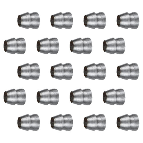 40Pièces Coin D'installation Fer Robuste Pour Outils Argent