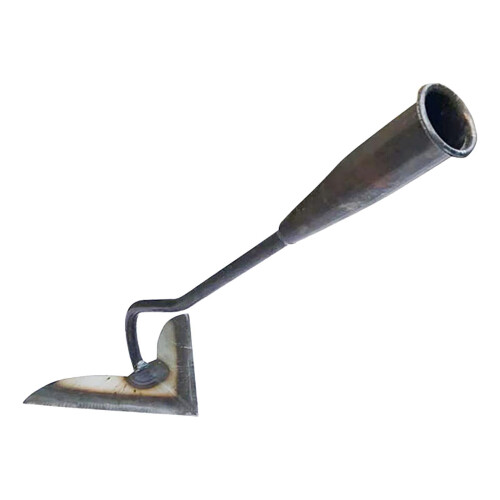 Houe triangulaire de jardin avec lame tranchante (1 pièce)