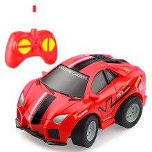 Macchina radiocomandata rossa per bambini dai 2 ai 5 anni