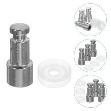 5 Sets Electric Pressure Cooker Float Valves and Sealing Compatible with Most Cookers Essential Kitchen Replacement Parts