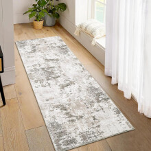 Tapis de couloir abstrait moderne 2x6 pieds