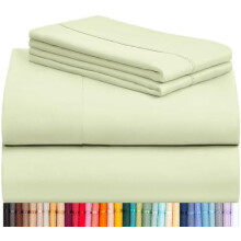 Mikroszálas Queen méretű lepedőgarnitúra 45 cm-es mély zsebekkel