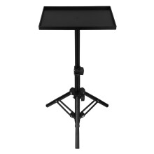 2Pièces Trépied Projecteur Stable En Abs+fer Noir Ajustable Hauteur