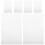 6Pièces Porte-Cartes Présentoir Polyvalent Pour 1