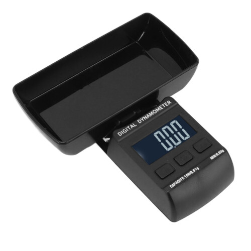 Digital Force Gauge, High Accuracy Dynamometer With 6 Units Leather Case, 10G Weight