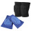 2Paires Supports De Genou En Mousse Ajustables Multicolores 1