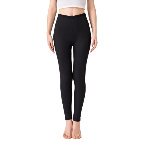 Leggings termici da donna foderati in pile (1 paio)