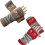 Women's Cat Embroidery Knitted Fingerless Gloves 1