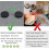 Rubber-Coated Magnetic Shower Curtain Weights 8 pcs 5